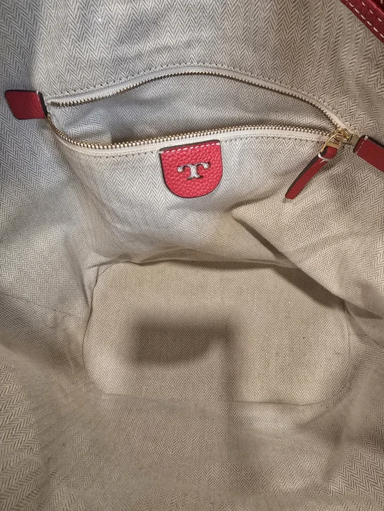 Tory Burch McGraw Color Block Soft Hobo Bag - Picture 10 of 12